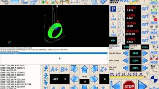 4 axes g-code testing