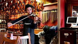 Gaetano Gadda Violin, tested by Jared at Animato Strings