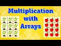 Multiplication with Arrays | Multiplication Models | Multiplication Video for Kids