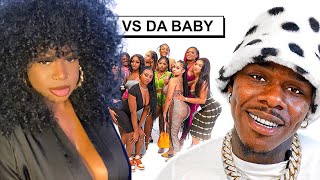 Bombshell Reacts to 20 WOMEN VS 1 RAPPER: DABABY