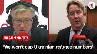 ‘We won’t bring in cap on Ukrainian refugees’ - Darragh O’Brien