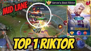 TOP 1 RIKTOR MID LANE - SERVER BEST RICHTER | AoV | 傳說對決 | RoV | Liên Quân Mobile