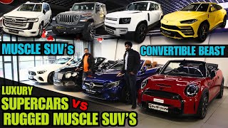 Exotic Supercars vs Muscle SUV's  | URUS, E53 AMG, C300, BENTLEY, RUBICON, DEFENDER, LC, S450 BRABUS