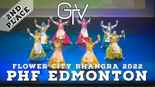 PHF Edmonton Junior Girls Live Bhangra, Second Place at Flower City Bhangra 2022