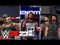 WWE 2K23 Bullet Club, The Shield, Balor Club, The BloodLine & The Wyatt Family Entrances