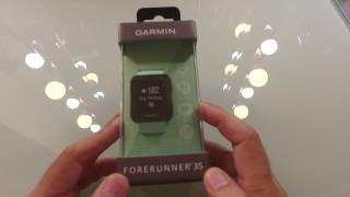 แกะกล่อง GARMIN Forerunner 35 (unboxing)