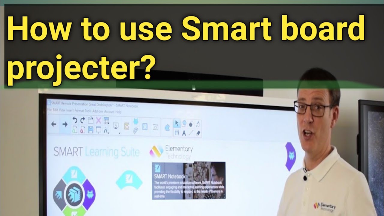 Basic Tips Of Smart Board Projecter Teaching Smart Board Tutorial For