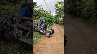 Homemade offroad buggy(chassis only) #offroad #buggy #rider #drifting #homemade #jeep #crosskart
