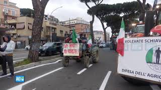 La protesta dei trattori torna a Roma