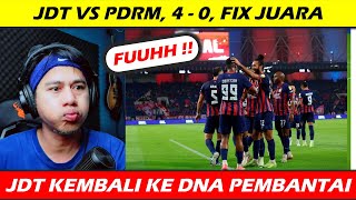 KEMBALI NYA JDT SANG PEMB4NTAI ! JDT VS PDRM 4-0