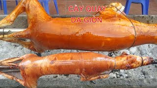Kiếm Vài Triệu Một Ngày Nhờ Món Chó Quay Da Giòn Chuẩn Lạng Sơn ( grilled dog) I Thai Lạng Sơn
