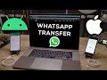 How to Transfer ALL Whatsapp Media/Messages from Android to iPhone (And Vice Versa)!