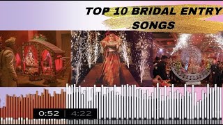 TOP 10 TRENDING SONGS FOR BRIDAL ENTRY | LATEST HIT LIST | EventsWedo
