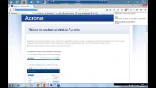 Webinář Acronis - Představení Acronis Backup Advanced for PC