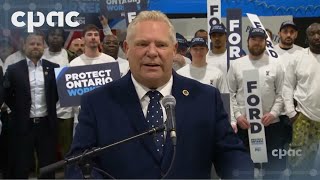 PC Party Leader Doug Ford pledges to protect Ontario amid U.S. tariff threat – February 24, 2025