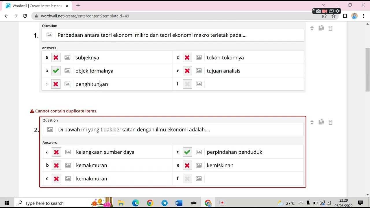 Tutorial Media Pembelajaran Wordwall - YouTube