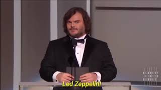 Discurso de Jack Black ao Led Zeppelin - Kennedy Center Honors (LEGENDADO PT BR)