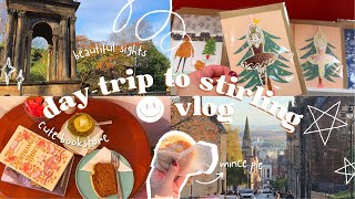 a day trip to stirling in scotland ✨🎄SOLO TRAVEL VLOG