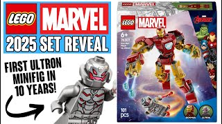 FIRST LOOK: LEGO Marvel 2025 ULTRON vs Iron Man Mech REVEALED