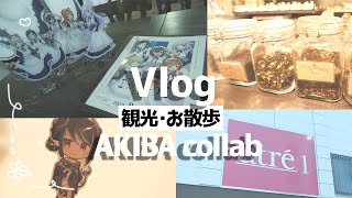 【Vlog】秋葉原アトレやキュアメイドカフェコラボを堪能した日【蛇宵ティア / ななしいんく】