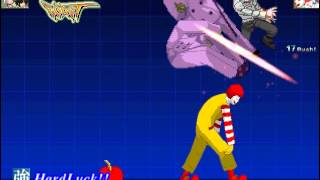 Mugen 一方通行\u0026上条当麻 VS Colonel Sanders\u0026Donald