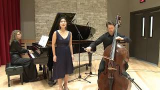 Bottesini - Two songs for Soprano, Double bass and Piano