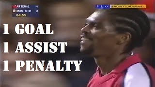 Nwankwo Kanu vs Manchester United (2001 League Cup)