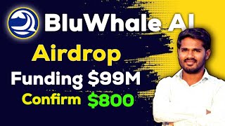 BluWhale Airdrop joining guide: Funding $99M || Blue whale Airdrop