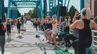 Barre Code GR hosts outdoor class benefiting local market