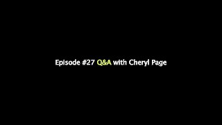 Life With Ghosts - LET'S CHAT!  #27 Q\u0026A  with Cheryl Page