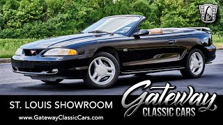 1994 Ford Mustang GT Convertible Gateway Classic Cars St. Louis  #8572