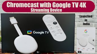 Chromecast with Google TV 4K Streaming Device Unboxing & Review🔥🔥🔥 | Best alternate of Fire TV Stick