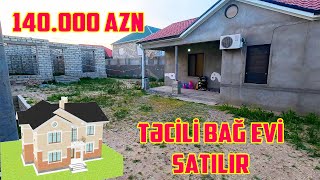 ŞÜVƏLANDA DƏNİZƏ YAXIN 6 SOTDA YARIM TİKİLİ VƏ TAM TİKİLİ BAĞ EVİ SATILIR TƏCİLİ