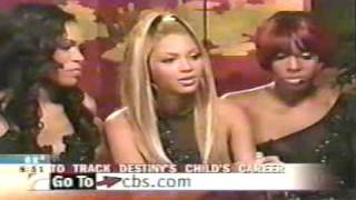 Destiny's Child on Full Early show promoting "Survivor"