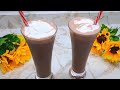 مشروب الشوكولاتة البارد ب٣ مكونات بطريقة سهلة وسريعة Cold chocolate drink _ 3 ingredients