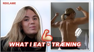 WHAT I EAT IN A DAY + EN TRÆNING MED MIG