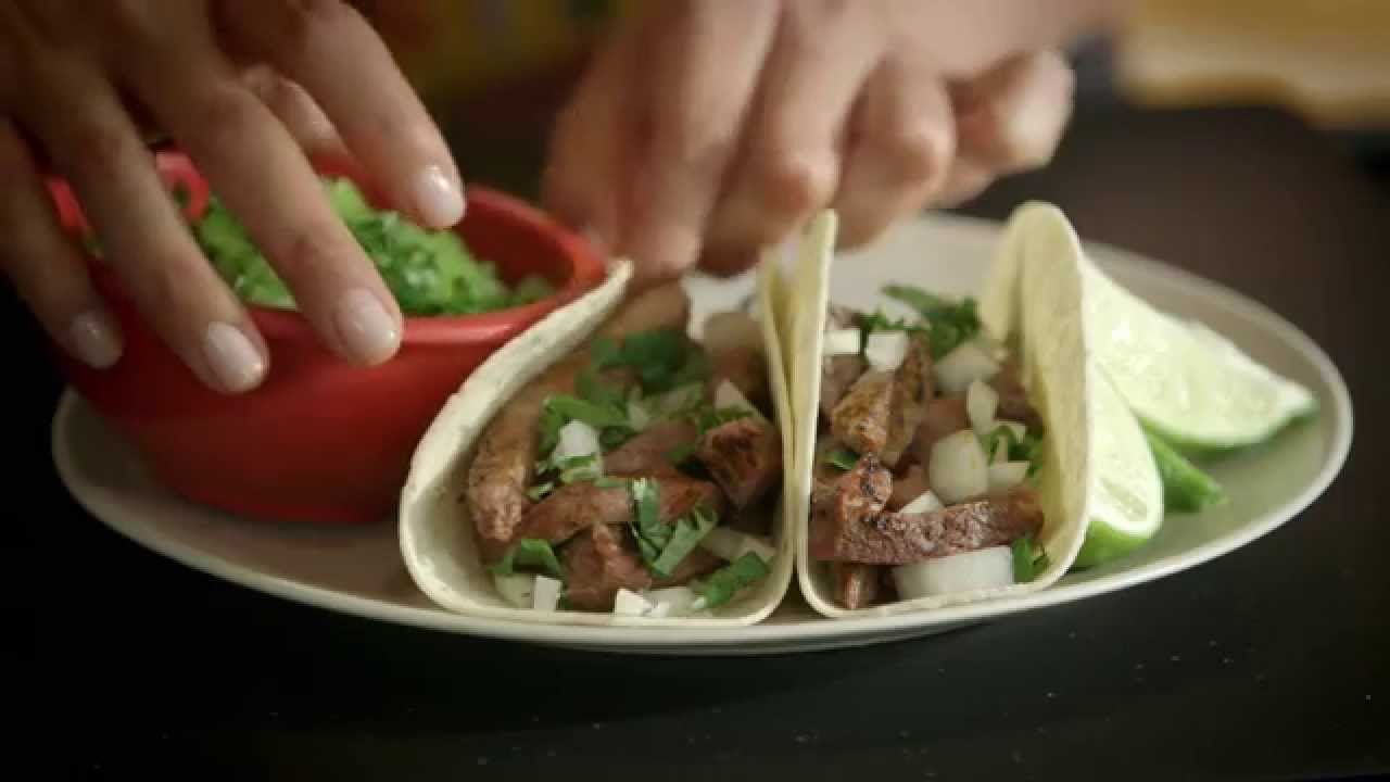 Tacos De Bistec Receta