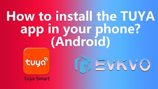 Install the TUYA app in your phone(Android)