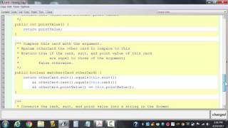 Elevens Lab - Activity 1 - Card class and CardTester