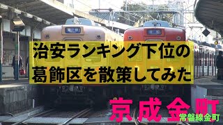 【治安ランキング下位葛飾区】京成金町、常磐線金町、二路線可能な便利な街、近年駅前が再開発されて変貌している街、さらにに東京理科大学もでき多くの新しい住民が行き来する街になる、今後大きく変貌する街