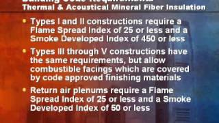 Presentation - The Science of Fire : Surface Burning Characteristics