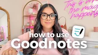 How to Use Goodnotes UPDATED VERSION | Beginners Guide 📝✨