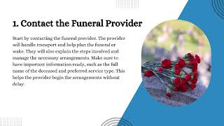 Harmony Funeral Care Explains 5 Steps to Plan a Funeral