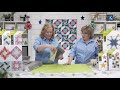 accuquilt trunk show series from seams to stars