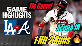 Atlanta Braves vs LA Dodgers Full Game Highlights | May 02, 2024 | Acuna Jr. A Rocket destroys