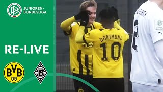 Borussia Dortmund vs. Borussia M'gladbach | RE-LIVE | U 19 Junioren-Bundesliga 22/23 | 16. Runde