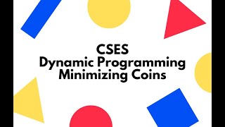 CSES | Dynamic Programming | Minimizing Coins