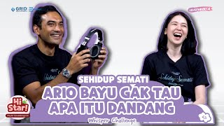 ARIO BAYU GAK TAU APA ITU DANDANG - Sehidup Semati - Whisper Challange