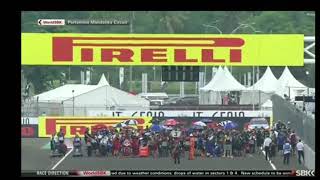 HIGHLIGHT WSBK SEMPAT TERTUNDA KARNA HUJAN,