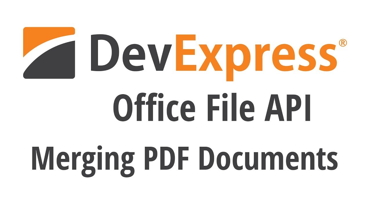 Office File Api Merge Pdf Documents Youtube